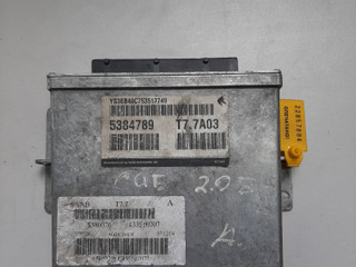 блок управления двигателем Saab 9-5 1 поколение [рестайлинг] 2002, 2.0 л., бензин, седан, 5384789