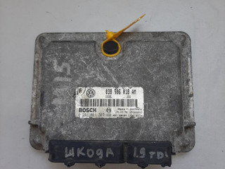 блок управления двигателем Skoda Octavia 1 поколение (A4) 1999, 1.9 л., дизель, хетчбэк 5 дв., 038906018AM