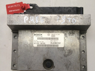блок управления двигателем Peugeot 406 1 поколение 1997, 1.9 л., дизель, седан, 9624519580