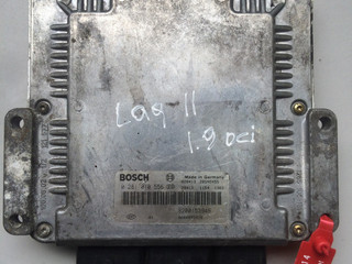 блок управления двигателем Renault Laguna 2 поколение 2001, 1.9 л., дизель, хетчбэк 5 дв., 0281010556