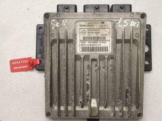 блок управления двигателем Renault Scenic 2 поколение 2003, 1.5 л., дизель, минивэн, 8200414354