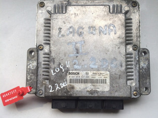 блок управления двигателем Renault Laguna 2 поколение 2003, 2.2 л., дизель, хетчбэк 5 дв., 0281010637