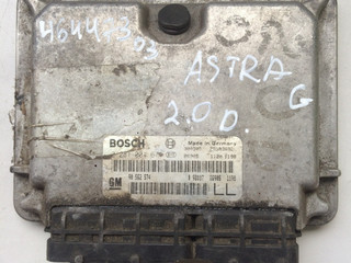 блок управления двигателем Opel Astra G 2000, 2.0 л., дизель, универсал, 0281001674