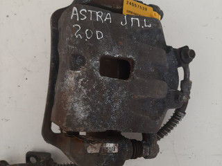 суппорт передний левый Opel Astra J 2009, 2.0 л., дизель, 13229151