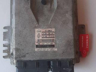 блок управления двигателем Renault Espace 4 поколение 2004, 3.5 л., бензин, 8200296267, 8200175016