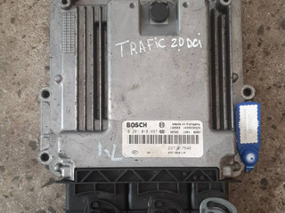 блок управления двигателем Renault Trafic 2 поколение [рестайлинг] (2006 - 2015), 0281018497, 237101754R