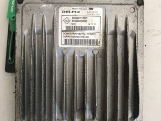 блок управления двигателем Renault Clio 3 поколение (2005 - 2009), 1.5 л., 8200911560, 8200909666