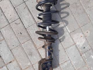 стойка передняя левая Renault Espace 4 поколение (2002 - 2006), 2.2 л., дизель