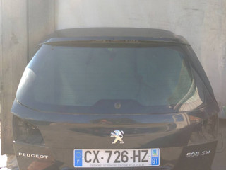 крышка багажника (дверь 3-5) Peugeot 508 1 поколение [рестайлинг] (2014 - 2018)
