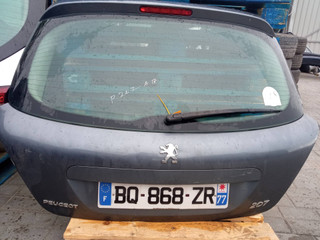 крышка багажника (дверь 3-5) Peugeot 207 1 поколение (2006 - 2009), хетчбэк 5 дв.