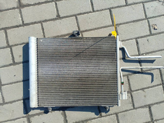 радиатор кондиционера Peugeot 207 1 поколение (2006 - 2009), 1.6 л., бензин, 9653035980