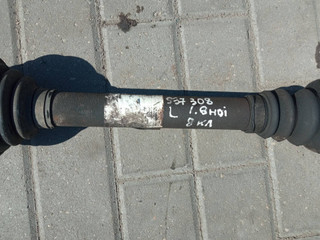полуось передняя левая (приводной вал, ШРУС) Peugeot 308 T7 (2007 - 2011), дизель