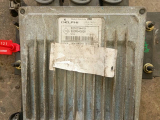 блок управления двигателем Renault Scenic 2 поколение (2003 - 2006), 1.5 л., дизель, 8200340926