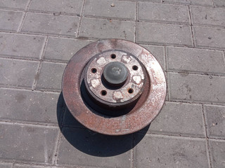 диск тормозной задний Renault Laguna 2 поколение (2001 - 2005)