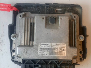 блок управления двигателем Peugeot 308 T7 (2007 - 2011), 1.6 л., дизель, 9674245180, 0281015847