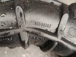 патрубок воздушного фильтра Renault Clio 3 поколение (2005 - 2009), 1.5 л., дизель, 8200500383