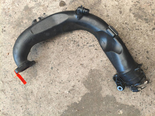 патрубок интеркулера Renault Scenic 3 поколение (2009 - 2012), 8200645723