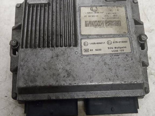 блок управления двигателем Renault Logan 1 поколение 2005, 1.4 л., 616551000
