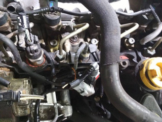 топливная рампа Renault Megane 2 поколение 2005, 1.9 л., дизель, МКПП