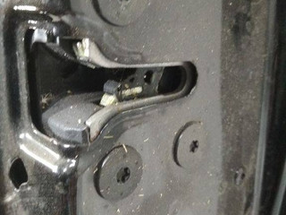 замок двери задней правой Renault Megane 3 поколение 2009, универсал