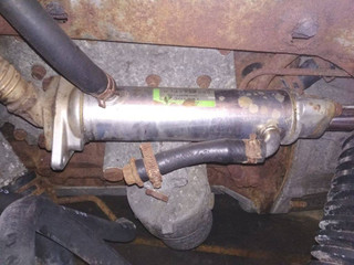 охладитель EGR / Радиатор EGR Renault Master 2 поколение [рестайлинг] 2006, 3.0 л., дизель, МКПП, W743311000