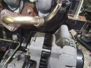 кронштейн генератора Ford Mondeo 2 поколение 2000, 1.8 л., дизель, МКПП