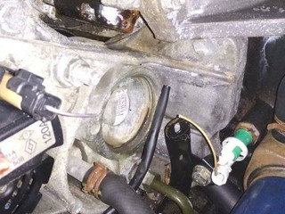 кронштейн генератора Renault Scenic 1 поколение [рестайлинг] 2002, 1.9 л., дизель, МКПП