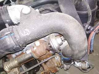 патрубок интеркулера Volkswagen Sharan 1 поколение 1996, 1.9 л., дизель, МКПП, 3A0145970A