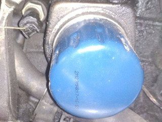 теплообменник масляного фильтра Renault Scenic 2 поколение 2005, 1.9 л., дизель, МКПП