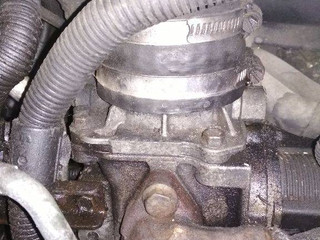 заслонка дроссельная Renault Espace 3 поколение 2001, 2.2 л., дизель, МКПП