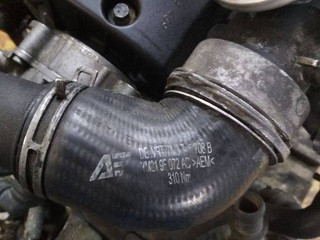 патрубок интеркулера Volkswagen Sharan 1 поколение [рестайлинг] 2002, 1.9 л., дизель, МКПП, 7M3145708