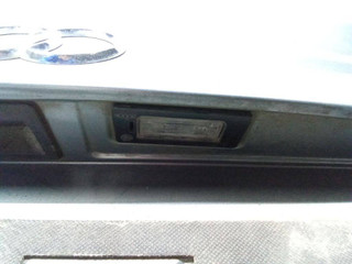 подсветка номера Audi A4 B8/8K 2008