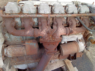 коллектор выпускной MAN TGX 1998, 5.2 л., дизель, МКПП, 5108101334