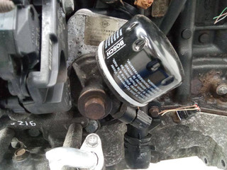 теплообменник масляного фильтра Renault Megane 3 поколение 2009, 1.5 л., дизель, МКПП, 8200267937
