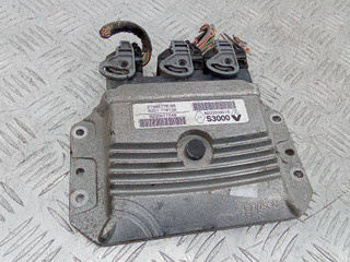 блок управления двигателем Renault Scenic 2 поколение 2006, 1.6 л., бензин, МКПП, 8200611648