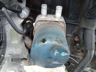 теплообменник масляного фильтра Renault Megane 3 поколение 2011, 1.9 л., дизель, МКПП
