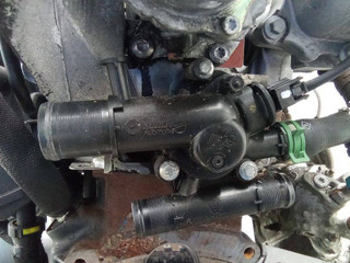 корпус термостата Renault Megane 3 поколение 2011, 1.9 л., дизель, МКПП