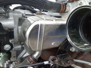 охладитель EGR / Радиатор EGR Renault Megane 3 поколение 2011, 1.9 л., дизель, МКПП