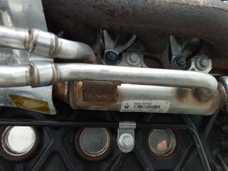 охладитель EGR / Радиатор EGR Renault Laguna 2 поколение [рестайлинг] 2007, 1.9 л., дизель, МКПП, 8200657537