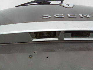 подсветка номера Renault Grand Scenic 3 поколение 2009