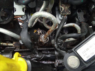 топливная рампа Nissan Note E11 2006, 1.5 л., дизель, МКПП