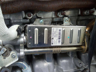 охладитель EGR / Радиатор EGR Toyota Verso 1 поколение 2010, 2.0 л., дизель, МКПП, 25601-0R020