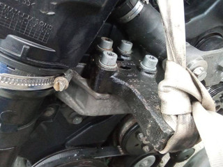 кронштейн двигателя Peugeot 607 1 поколение [рестайлинг] 2006, 2.7 л., дизель, АКПП, 9646135380