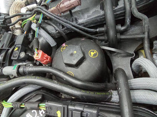 корпус масляного фильтра Peugeot 607 1 поколение [рестайлинг] 2006, 2.7 л., дизель, АКПП