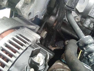 кронштейн генератора Peugeot 406 1 поколение 1997, 1.9 л., дизель, МКПП