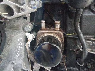 теплообменник масляного фильтра Renault Scenic 2 поколение 2004, 1.9 л., дизель, МКПП