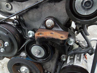 кронштейн двигателя Toyota Yaris XP9 2007, 1.3 л., бензин, МКПП