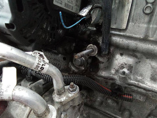 кронштейн компрессора кондиционера Citroen Berlingo 1 поколение (M59) [рестайлинг] 2010, 1.6 л., дизель, МКПП