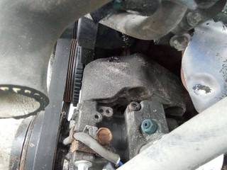 кронштейн компрессора кондиционера Opel Zafira 1 поколение (A) 1999, 1.6 л., бензин, МКПП