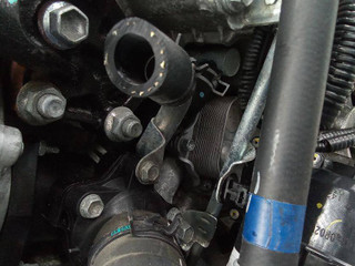 теплообменник масляного фильтра Toyota Verso 1 поколение 2009, 2.0 л., дизель, МКПП